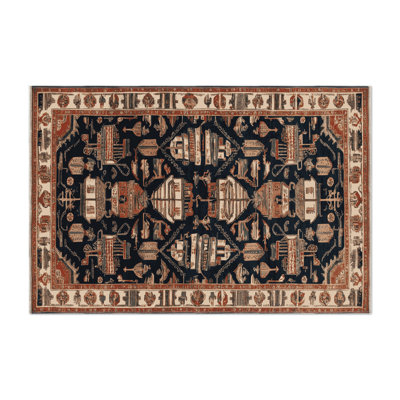 Turkish Brown Indoor and Outdoor Area Rug