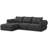 Boneless 104" Modular Sectional Sofa with Deep Seat, Comfortable Upholstery L Shaped Cloud Couch for Living Room, 3-Seater Boneless Sofa with Movable Ottoman, Removable Cover, No Assembly Required-867320098