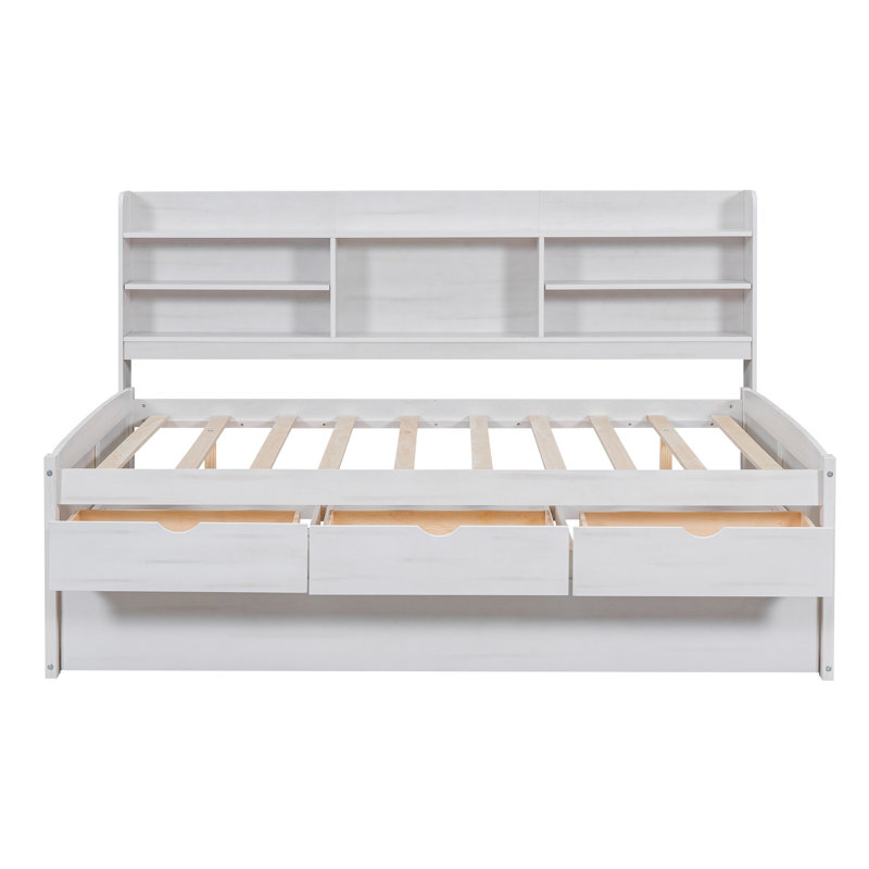 Bektash Daybed, White, Full / Double