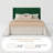 Candler Velvet Upholstered Platform Bed with Wingback Headboard and Wooden Slats-2103532803-2103532807