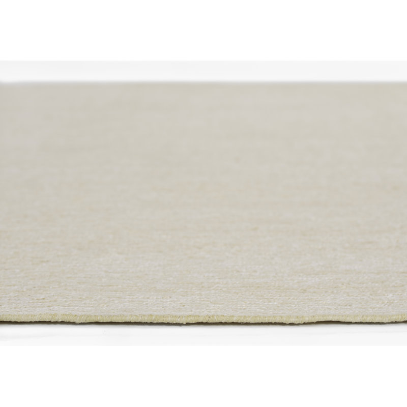 Pure Salt By Momeni Torquay Soumak Machine Weave Jute And Wool Natural Area Rug 6' X 6' Round, Beige, Rectangle 8' x 11'