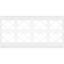 Panneaux muraux blancs 94,5 "(paquet de 4)-69958223