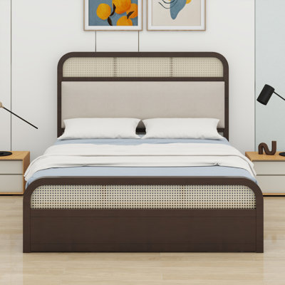 Platform Bed With Trundle And Drawers