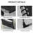 Padded Folding Chaise Lounge Chair, Outdoor 6-Level Reclining Camping Tanning Chair-674938682