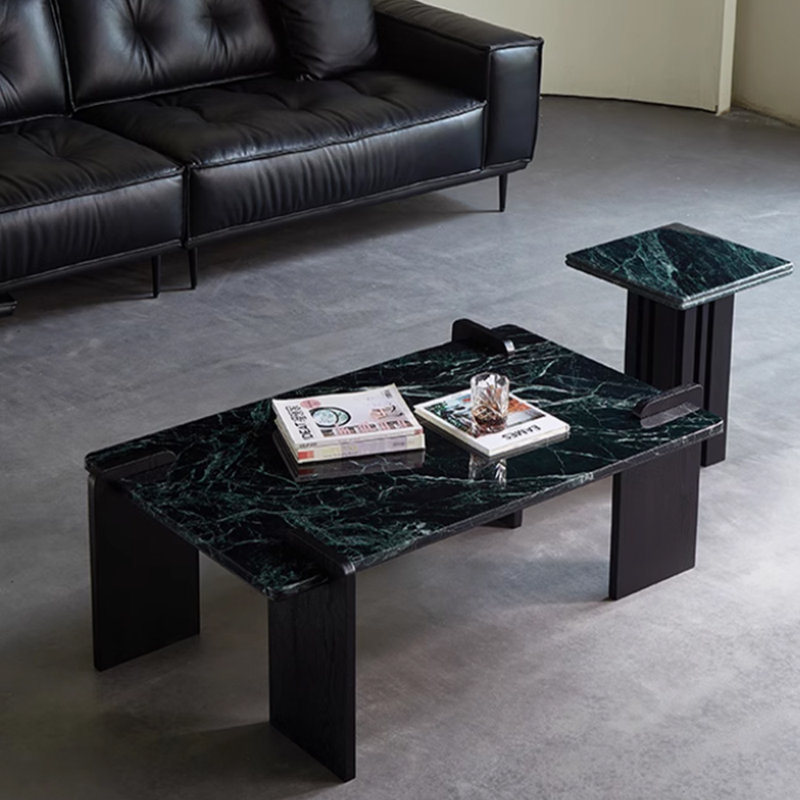 Table basse simple au design léger et luxueux, H 15,74 po x L 39,37 po x l 27,55 po