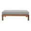 Portingale Outdoor Teak Ottoman-1778756105