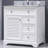Closter 32 " W Freestanding Standard Free Standing 1 Single With Genuine Marble Top-888255445