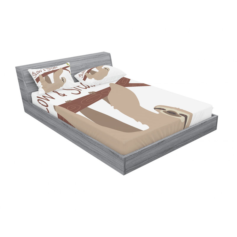 Ensemble de draps Coon, Ensemble de drap pour grand lit avec drap-housse