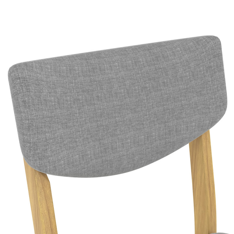 Ensemble de table de salle à manger en bois rustique avec chaises, style maison de campagne pour la cuisine