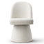 Chaise d'appoint rembourrée pivotante-1449863385
