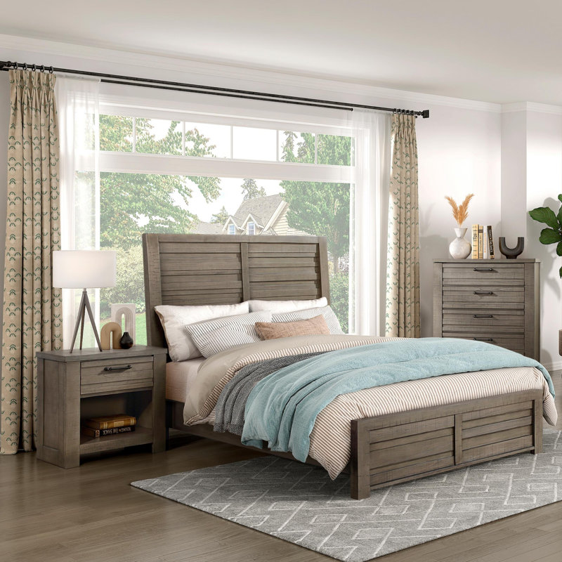 Lit standard Brownson, Très grand, Gris