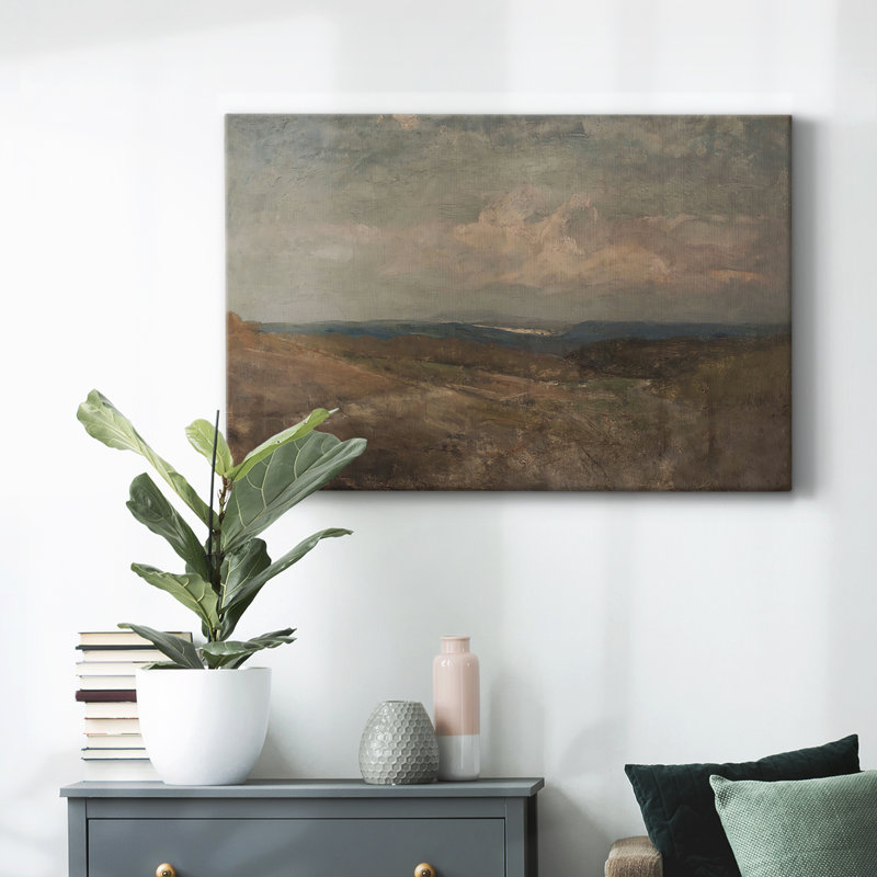 Vintage Landscape-CDXCVI, reproduction d'art sur toile, H 25 po x l 37 po