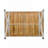 55.12" Rectangular Patio Table with X-Shaped Legs