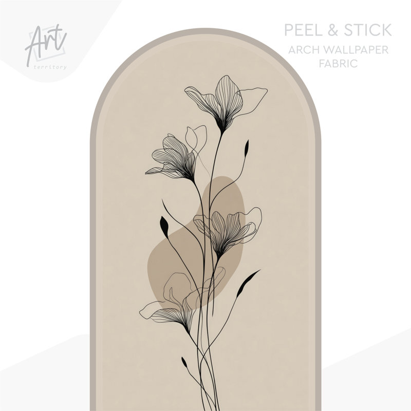 Adhésif décoratif Minimalist, H 48 po x l 28 po