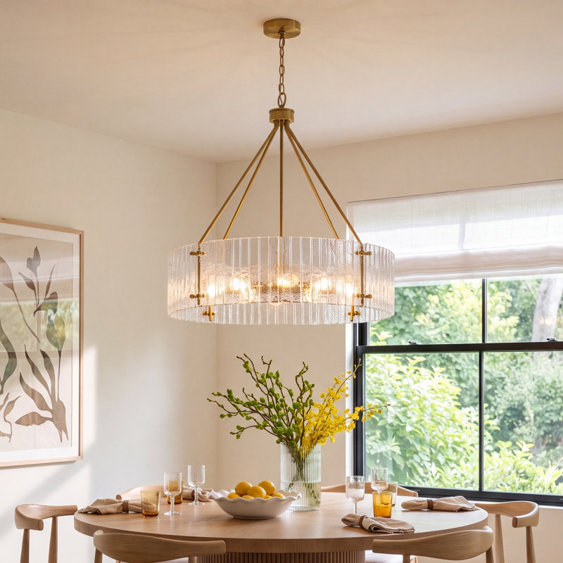 Nicola Iron 8-Light Chandelier