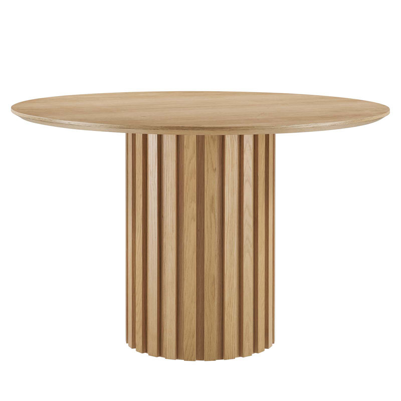Table de salle à manger Modway Senja, Chêne