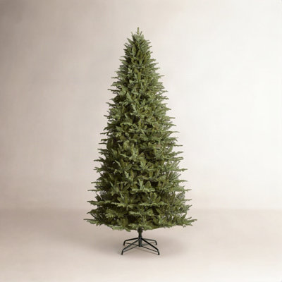 Leilonie Pre-Lit Green Full Fir Artificial Christmas Tree with Lights