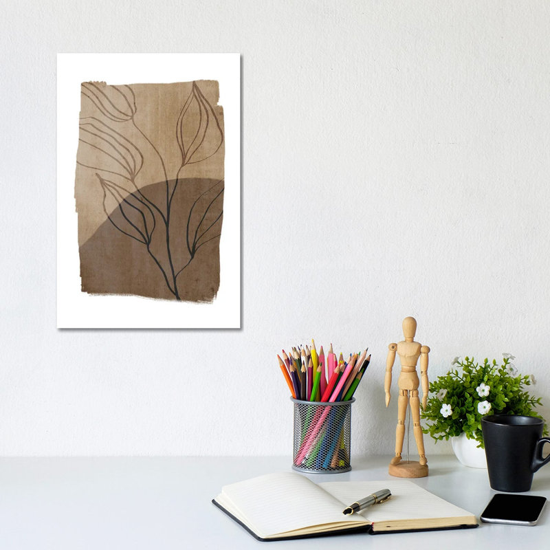 Simplicity I by Design Fabrikken - Wrapped Canvas Gallery-Wrapped Canvas Giclée, 20.32 cm H x 30.48 cm W