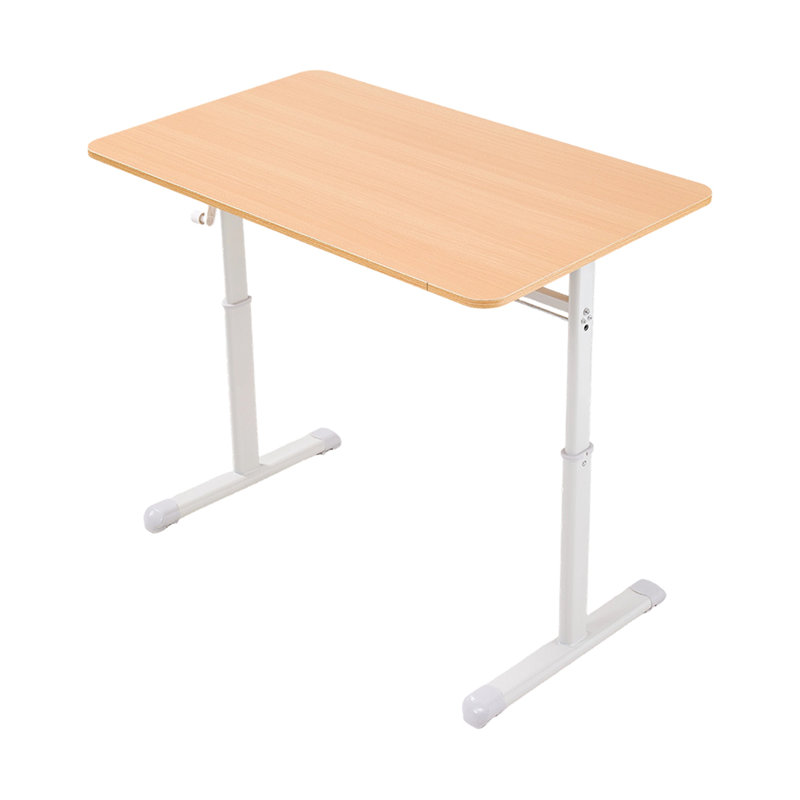 Manual Height Adjustable Desk with Crank Handle