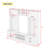 4-In-1 Detachable Hall Tree With Storage And 7 Hooks, Multiple Functions Hallway Coat Rack With Storage Drawers And Cabinet, Shoe Bench For Entryway Hallway-1276240329