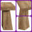 Modern Light Brown 55" Double Pedestal Executive Wood Office Desk