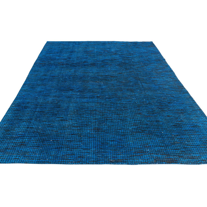 Tapis bleu 8 x 11 Parra