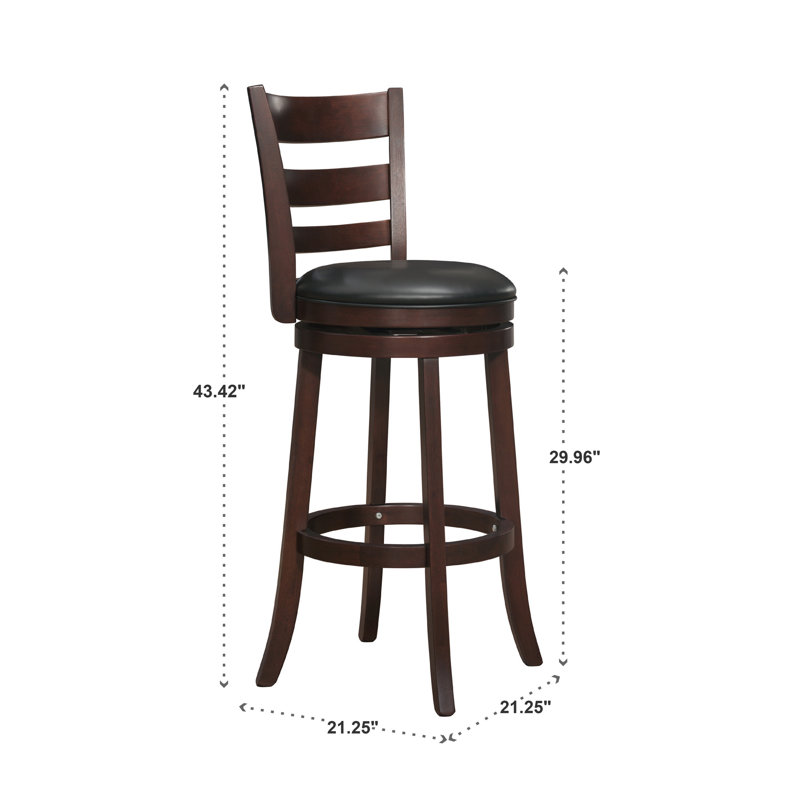 Tabouret de bar et de comptoir Adelynn, Tabouret de bar (siège d'une hauteur de 29 po)