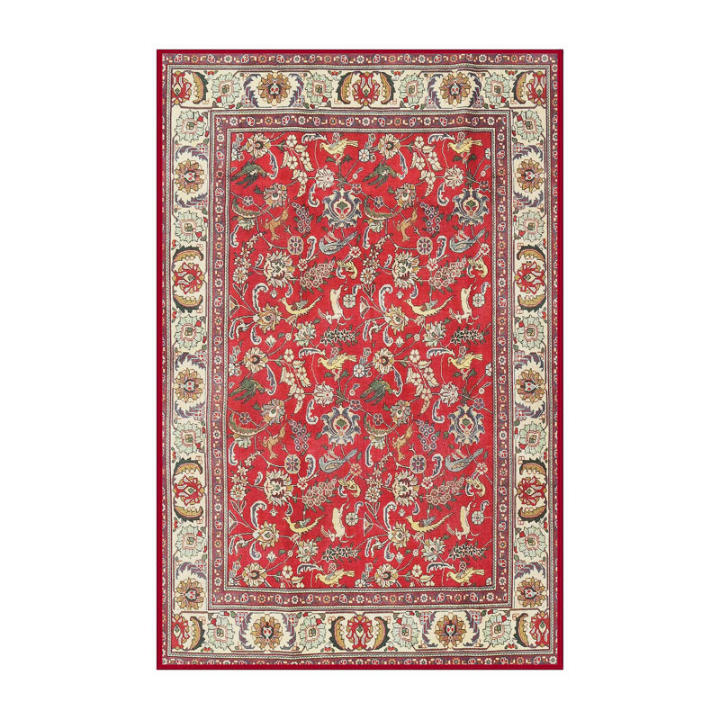 Floral Indoor Rug, Rectangle 8' x 10'