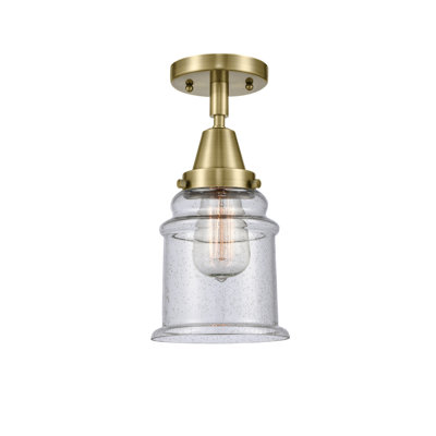 Alvi Glass Semi Flush Mount