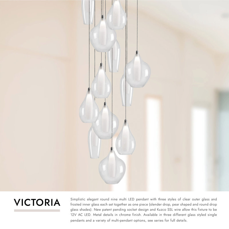 Victoria 12 - Light LED Pendant