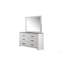 Mobilier de chambre à coucher à 2 tiroirs de style moderne