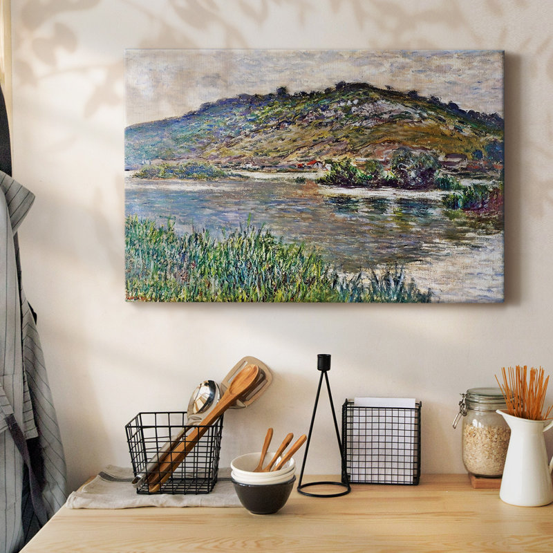 Landscape at Port-Gallery Wrapped Canvas, 12" H x 18" W