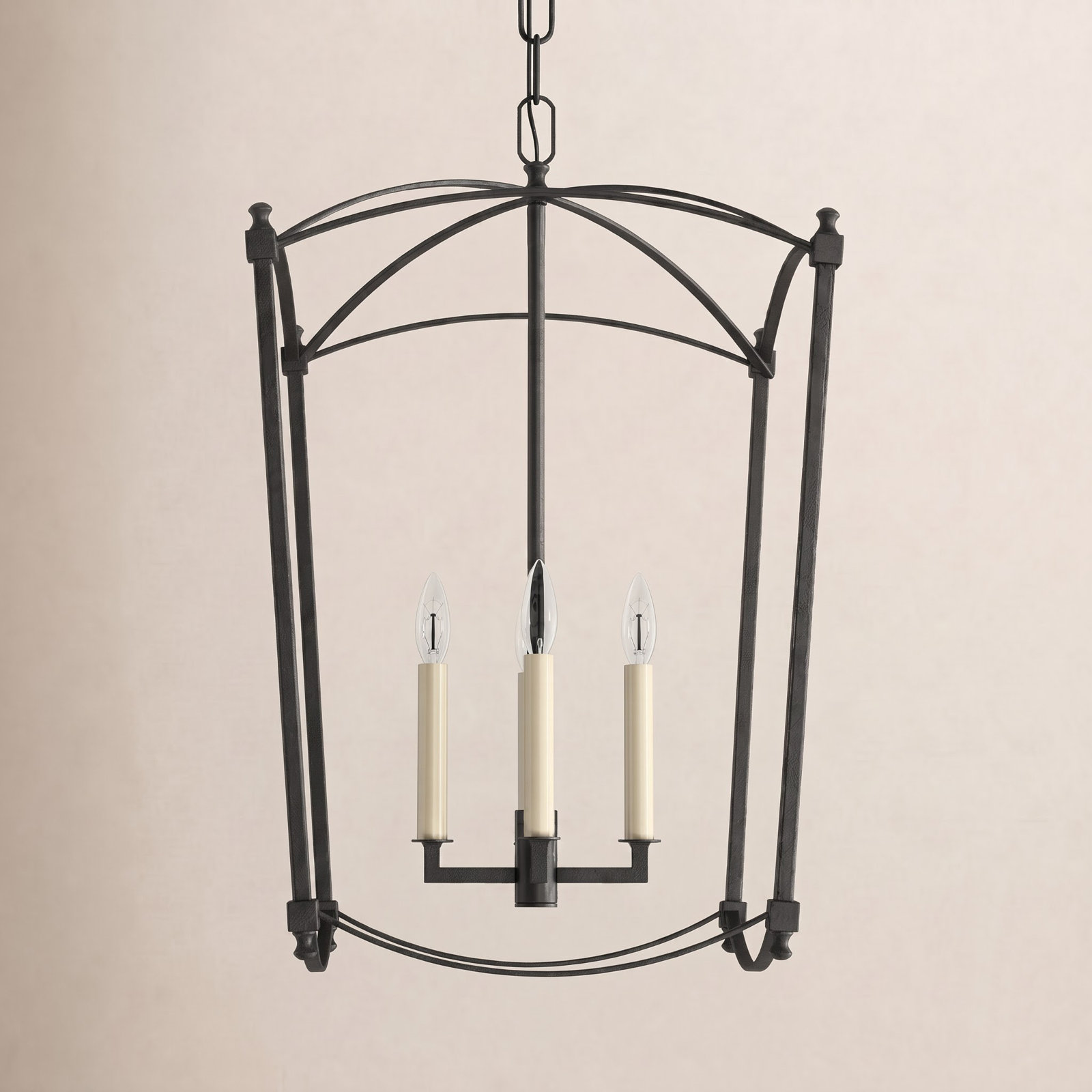 Olive 5-Light Chandelier, Polished Nickel