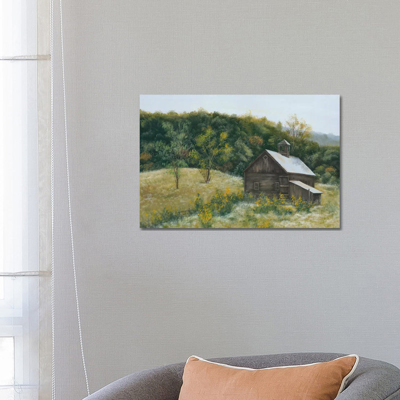 Barn In Vermont by Pam Britton - Print on Canvas, Wrapped Canvas, 66.04 cm H x 45.72 cm W x 1.91 cm D