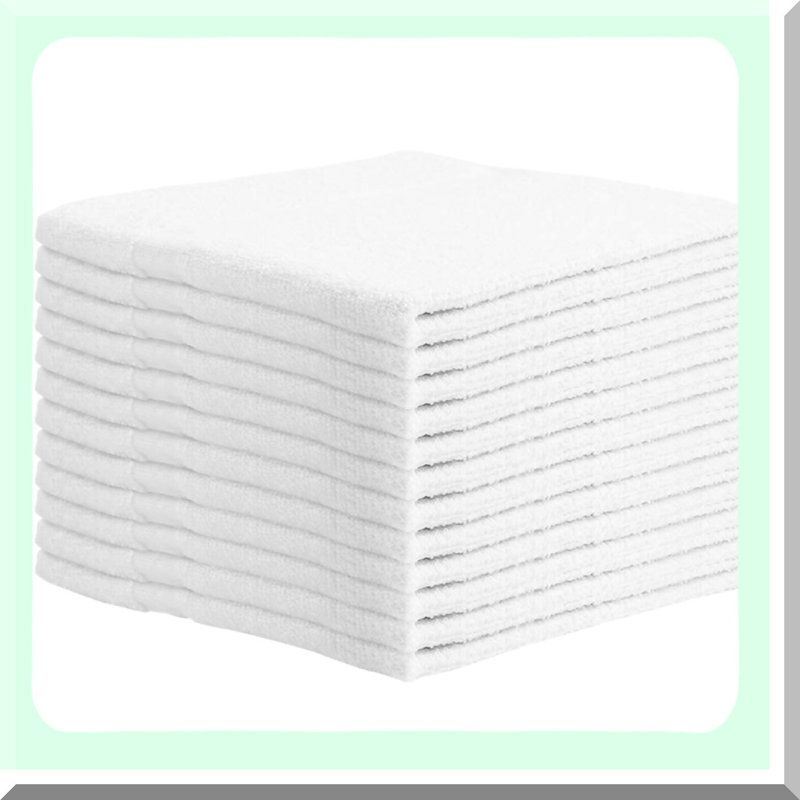 UltraSoft QuickDry Cotton Bath Towels - 12 Pack, 22x44, Super Absorbent, Lightweight, Ideal for Hotel, Home, Pool, Gym, Spa Use