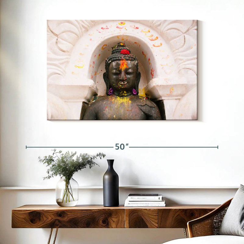 Adella Gautama Statue, 26" H x 39" W