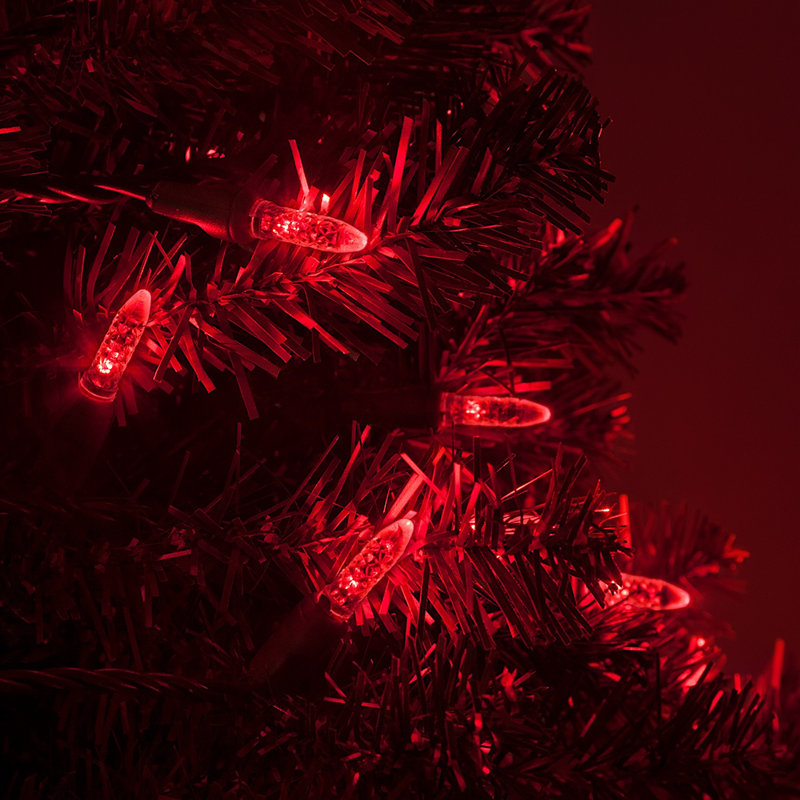 288'' LED String Lights, Red