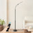Loudean 72.8' Dimmable LED Floor Lamp with Remote Control, Adjustable Reading Floor Lamp-371520420