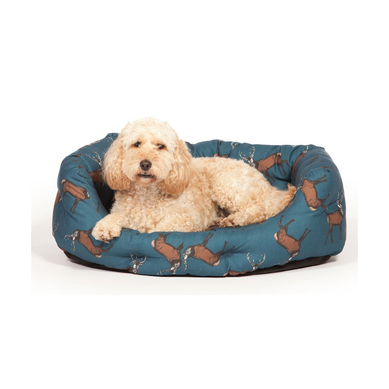 Cotton Pet Bed, 25 cm H x 46 cm W x 36 cm D