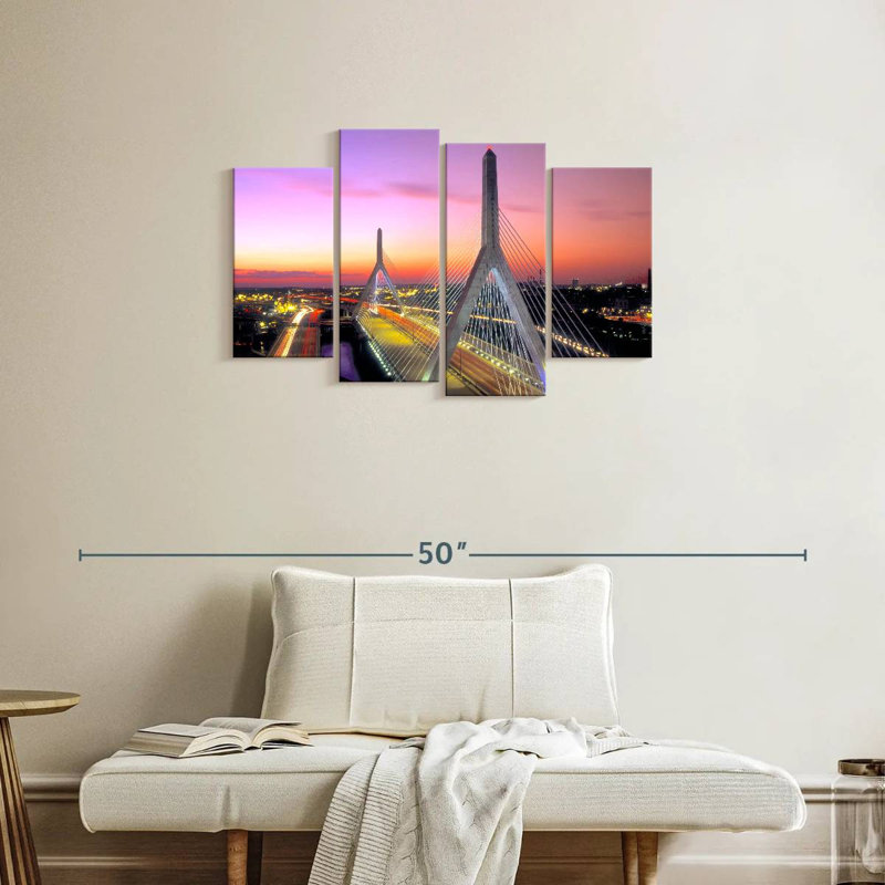 Pont Lilie Leonard P. Zakim, H 22 po x l 36 po