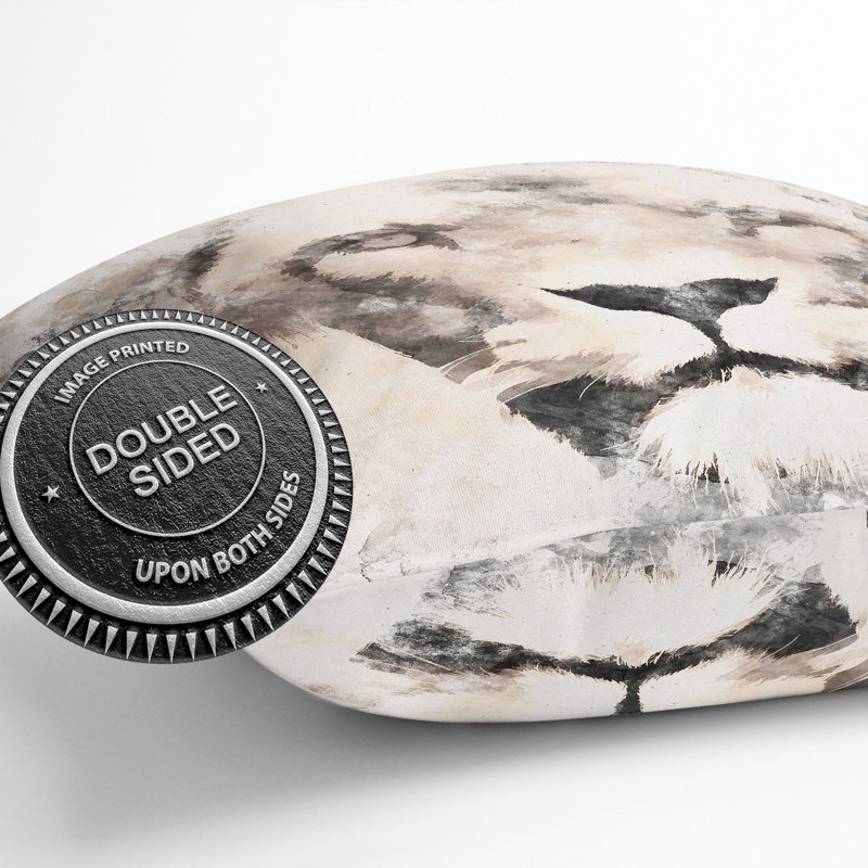 Square Throw Cushion, 40cm H x 40cm W x 15cm D