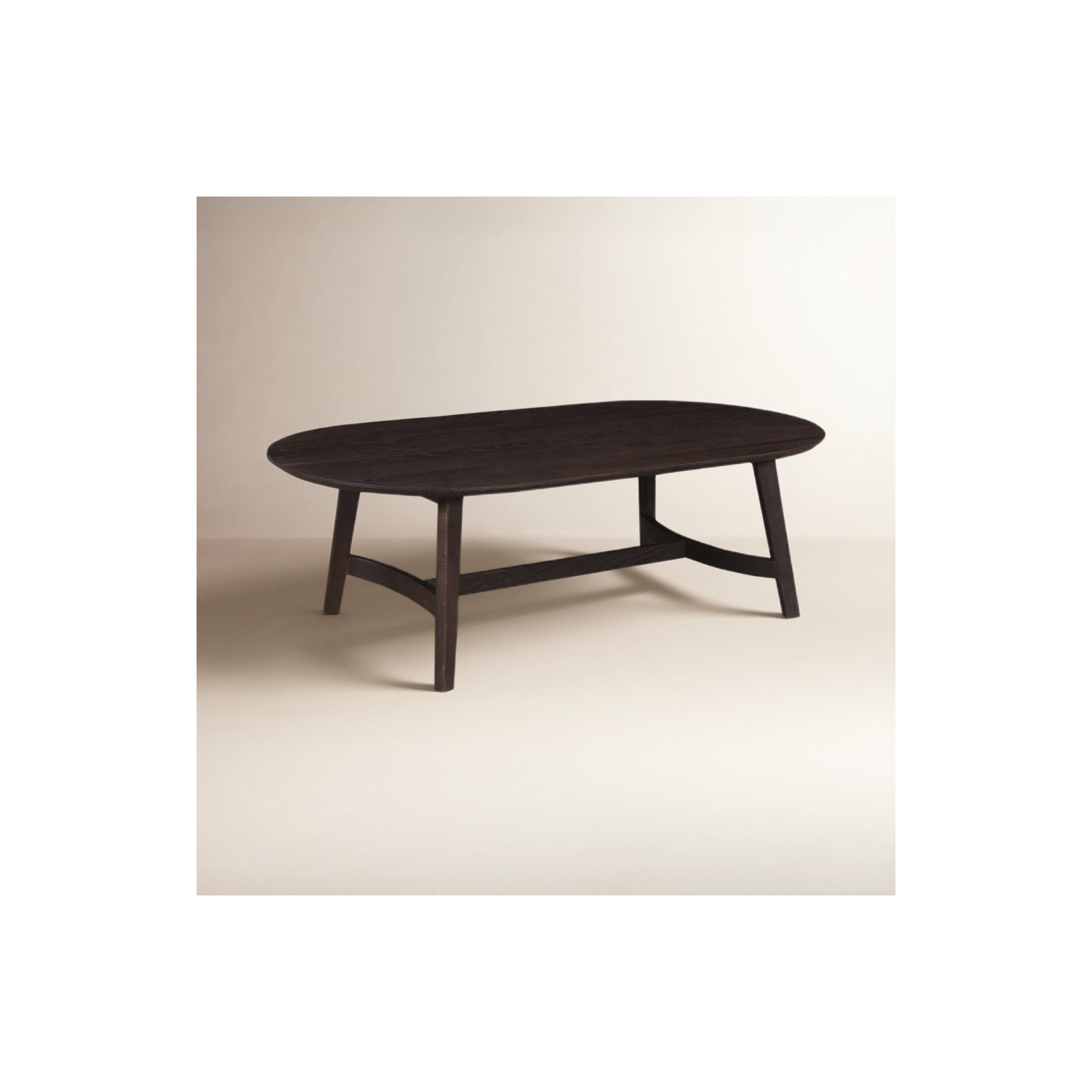 Signa Solid Wood Coffee Table, Brown