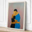 Embrace in Colour Modern - Wrapped Canvas-1013884422-1013884541