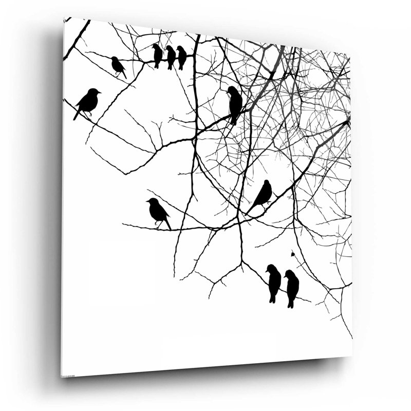 «Bird II» par GraphINC, impression sans cadre, H 12 po x l 12 po x P 0,13 po