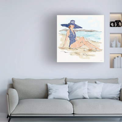  "Anne Tavoletti Bathing Beauties I", art mural sur toile