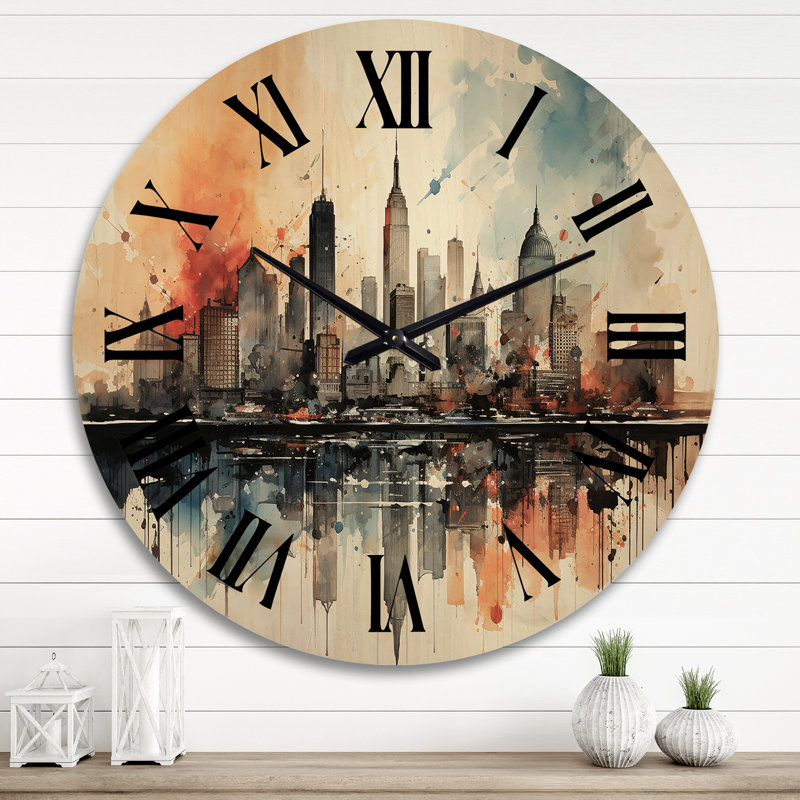 Horloge murale, Très grand