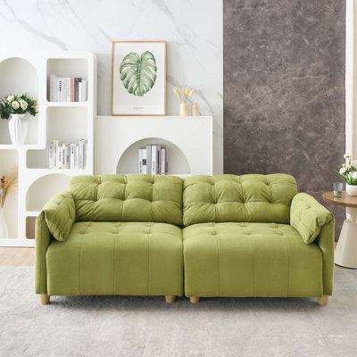 Clintin Cloud Fabric Sofa with High-Density Sponge