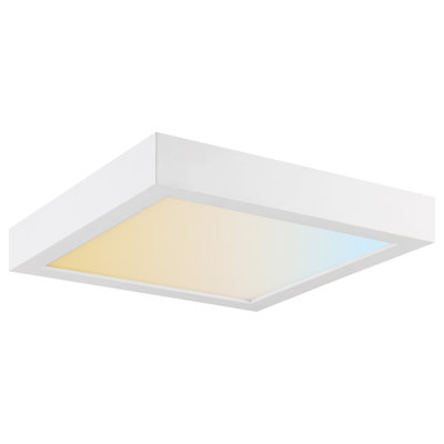 Plafonnier encastré 1 lumière DEL