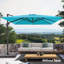 Parasol Deazia 120 avec contrepoids inclus-1886389063