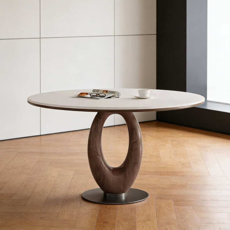 Table de salle à manger Modern, H 29,5 po x L 51,2 po x l 51,2 po